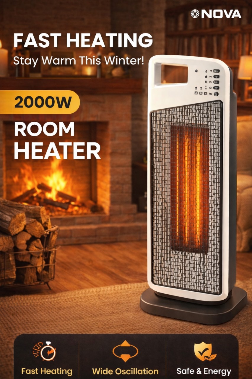 NOVA NH -1202A Room Heater - 2000W